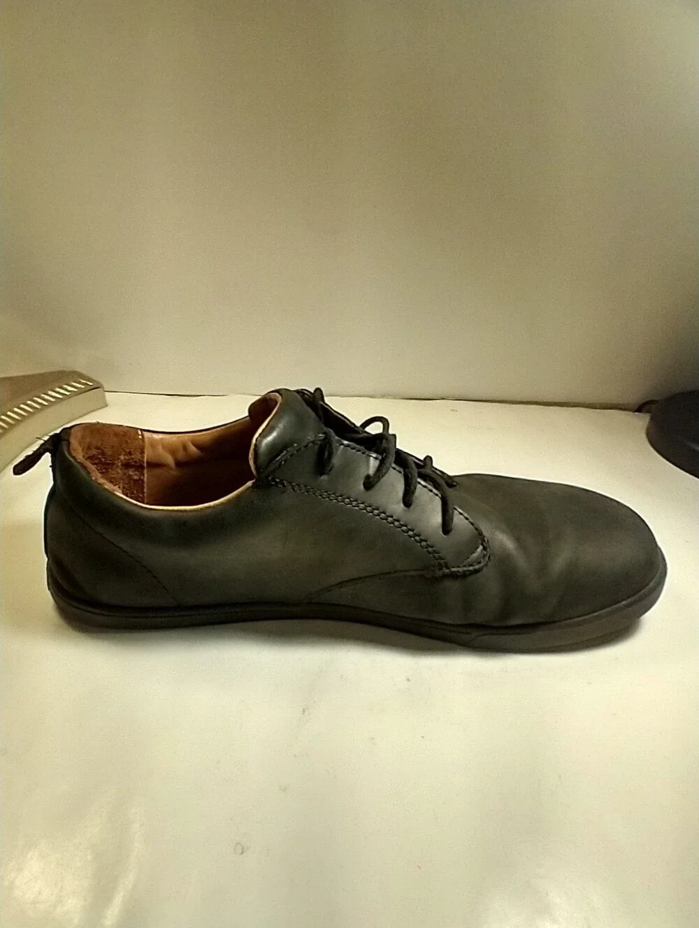 Xero Glenn Dress Black Leather Barefoot Casual Shoes Men's sz 12.